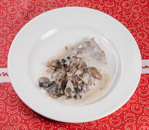 Филе индейки с грибами