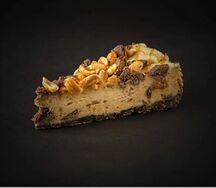 Чизкейк Карамельный с арахисом