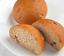 Булочка пшеничная с семечками