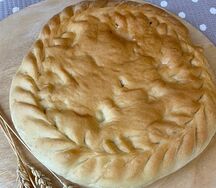 Пирог с капустой и яйцом