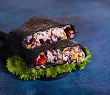 Буррито вегетарианский с рисом