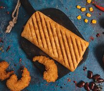 Чимичанга с креветками