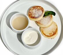 Сырники с кокосовой сгущенкой