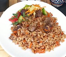 Плов с куриным мясом