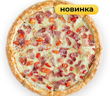 Карбонара с беконом и пармезаном
