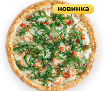 Королевские креветки с блю чиз