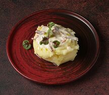 Картофельное пюре с беконом