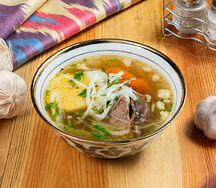 Шурпа с говядиной