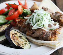 Шашлык из бараньей мякоти