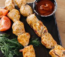 Шашлык из филе курицы