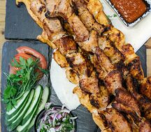 Мощный cвинoй перекус таксиста, чек