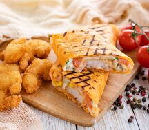 Энчиладос с креветками