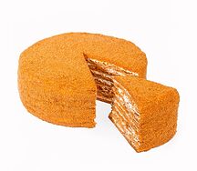 Сметанный медовик