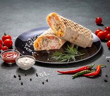 Шаурма Мега со свининой