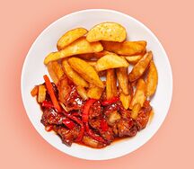 Свинина в кисло-сладком соусе