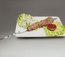 Люля из говядины на мангале