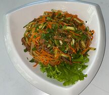 Фунчоза с мясом