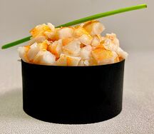 Гункан с креветкой