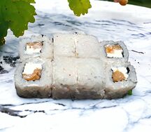 Лава с лососем