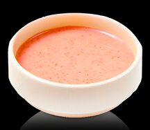 Розовый соус