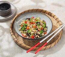 Тепаньяки рис с овощами