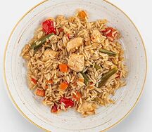 Плов с курицей по-восточному