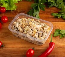 Салат Нежность с курицей и грибами