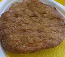 Жареный беляш с мясом