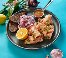 Строганина из пеламиды