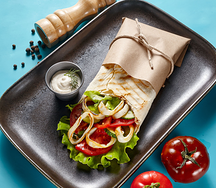 Шаверма с кальмаром