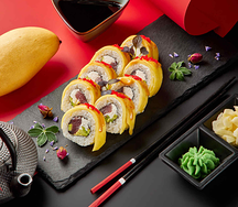 Тай-ролл тунец манго