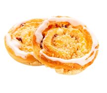 Кенигсбергская булочка с клюквой