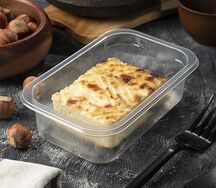 Творожная запеканка с изюмом