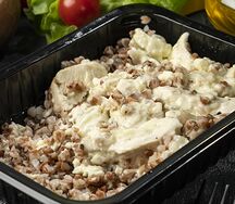 Бефстроганов с гречкой