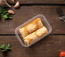 Блинчики с творогом