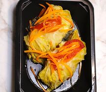 Фаршированные голубцы в пекинской капусте