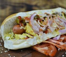 Хот-дог Тасманский дьявол