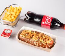 Хот-дог говяжий комбо