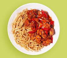 Тофу в кисло-сладком соусе