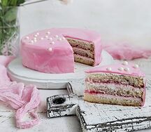 Торт Малиновый закат