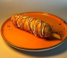 Сырный корн-дог