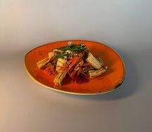 Салат со спаржей