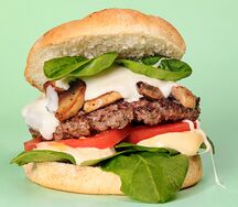 Бургер Трюфельный с грибами