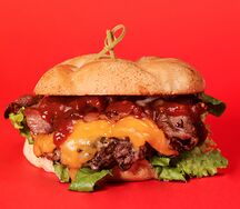 Бургер Сыр & бекон