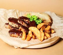 Ребра свиные к пенному