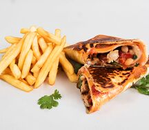 Мексиканское буррито с курицей