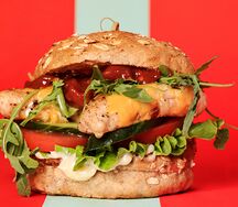 Бургер Брускетта чикен