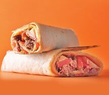 Буррито с говядиной рубленной