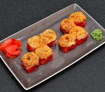 Запеченный спайси-ролл с угрем