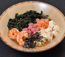 Мисо-суп с морепродуктами